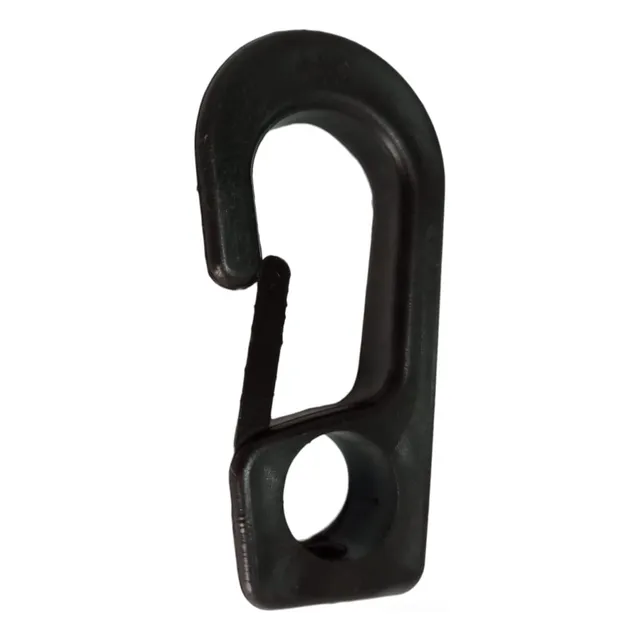 Gancho Terminal Plastico Para Soga Cuerda Elastica X 1000 U