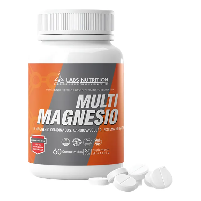 Multi Magnesio - 5 Magnesio En 1 (60 Comprimidos)