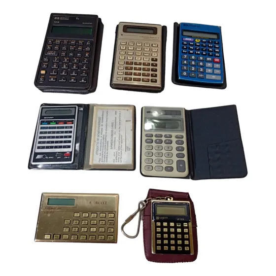 Calculadora Hp Sharp Olivetti Texas Instruments Logitech