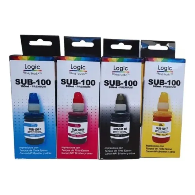 Tinta Para Sublimacion 100ml Premium