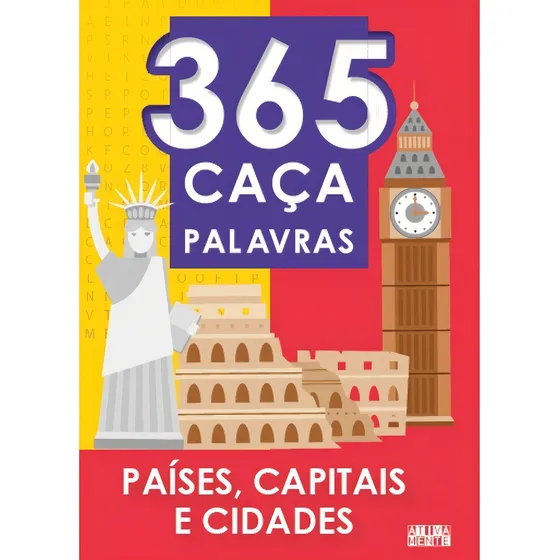 365 atividades, de Ciranda Cultural. Série 365 atividades Editora ATIVAMENTE, capa mole, edição 1 em português, 2021