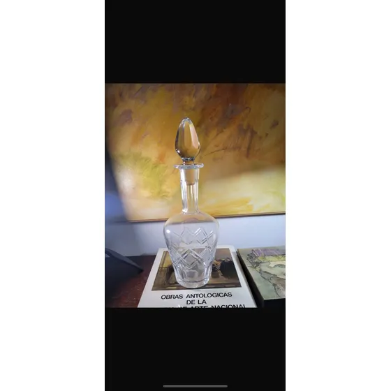Licorera De Cristal Vintange