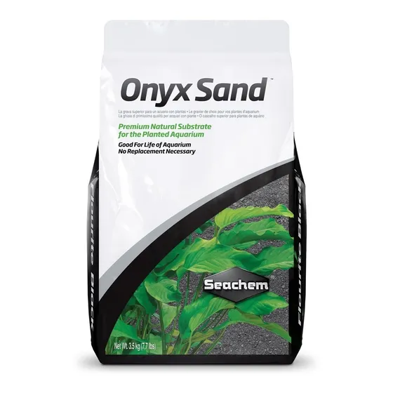 Arena Natural Onyx Para El Acuario Plantado 3.5 Kg