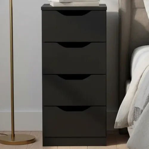 Cômoda Organizadora Para Quarto 8 Gavetas Zara - Cedro / Off Cor