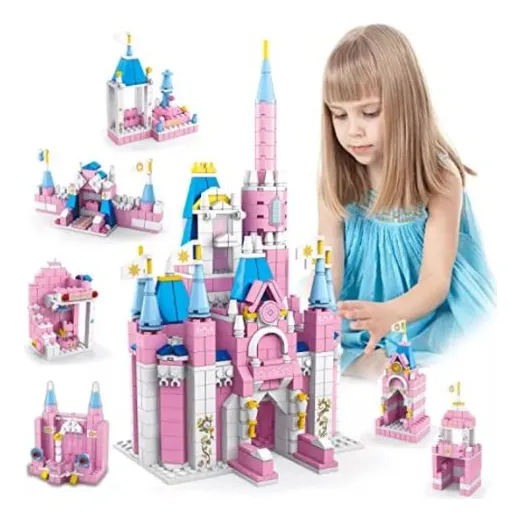 Armatodo Bloques Construccion Castillo Princesa 6en1 1000pcs
