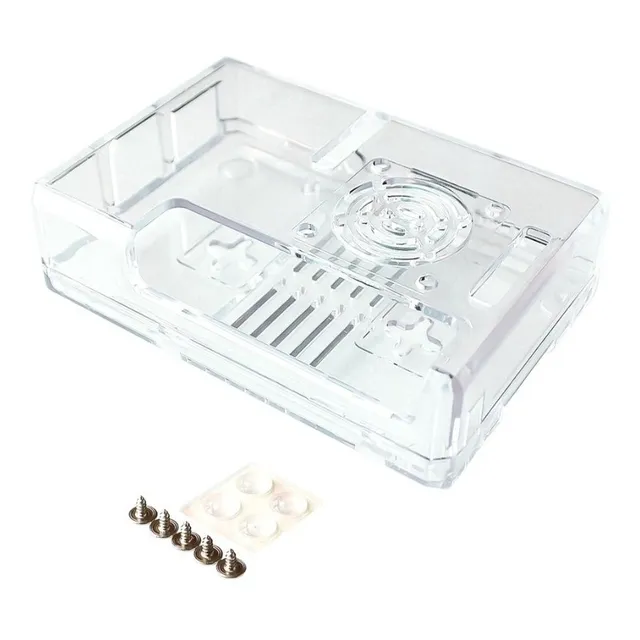 Caja Plastica Abs Raspberry Pi 2/3/3b/3b+ Transparente Case