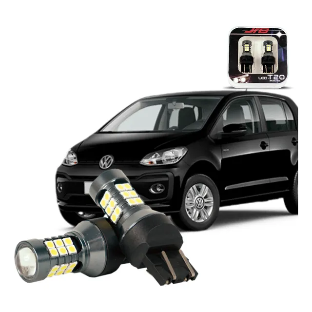 Led Drl Luz Diurna Vw Up Tsi 2019 2020 Branco Puro 2 Polos