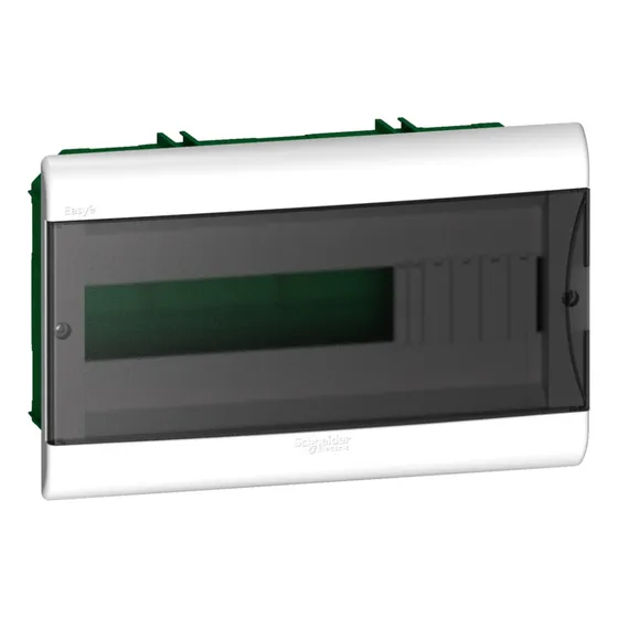 Tablero De Embutir 16 Polos Puerta Fumé Schneider