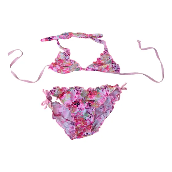 Bikini Niña 2 Piezas Sacks Kids Rosada Oportunidad