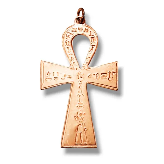 Cruz De Ankh - Cobre Símbolo De Protección