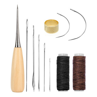 Kit De Herramientas De Costura De Cuero De 11 Piezas, Costur Kit De Herramientas De Costura De Cuero De 11 Piezas, Costur