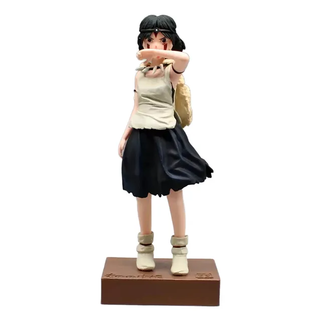 Estatua Réplica Princesa Mononoke 19 Cm Con Base