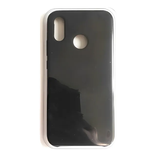 Carcasa Estuche Silicona Para Huawei P20 Lite Y Vidrio 9d