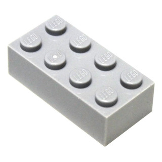 Lego Y Piezas: Gris Claro (gris De Piedra Media) 2x4 Ladrill Lego Y Piezas: Gris Claro (gris De Piedra Media) 2x4 Ladrill