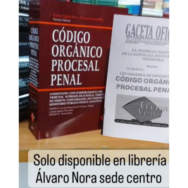 Código Orgánico Procesal Penal Gianni Piva