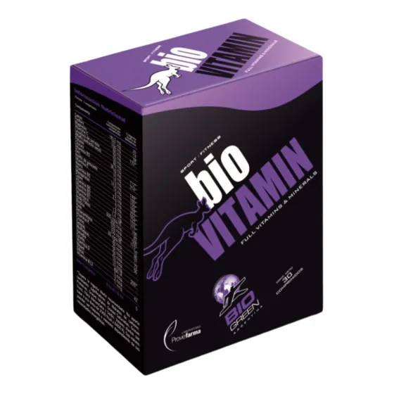Biogreen Biovitamin Aporta Vitaminas Y Minerales 30 Compr