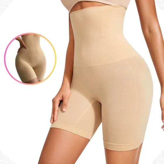 Short Modelador Aperta Modela Diminui Barriga Levanta Bumbum