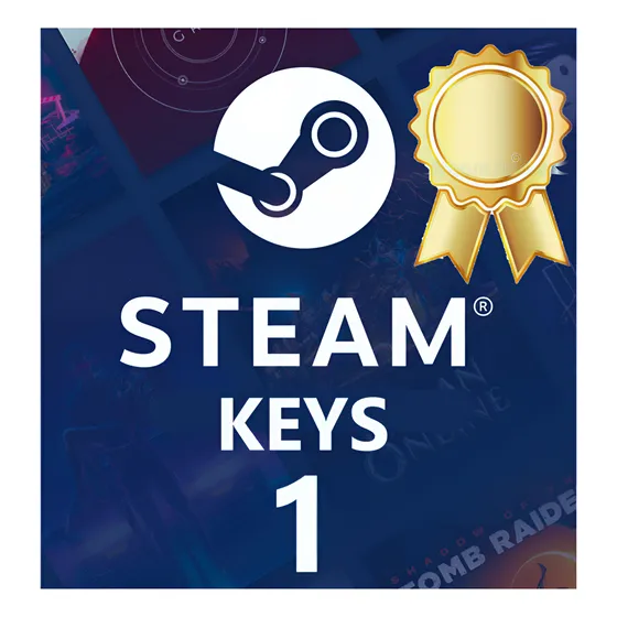 1 Chave Aleatória Steam Ouro - 1 Steam Random Key