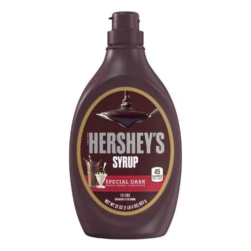 Sirop Hersheys Chocolate Oscuro Sabor Especial