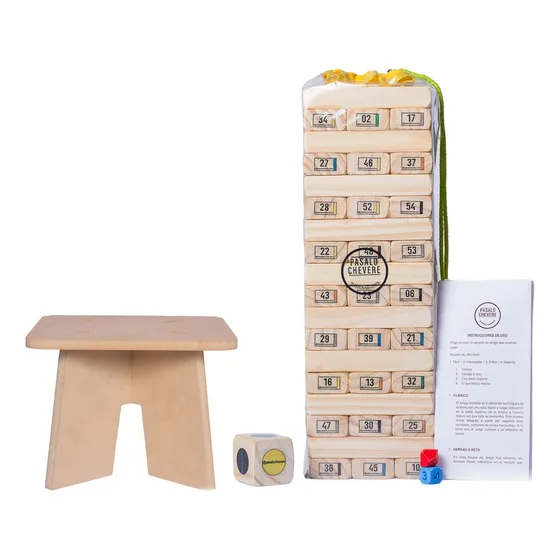 Jenga Gigante 4 En 1