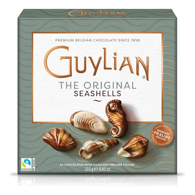 Guylian - Caja De Regalo De Chocolate Belga Con Forma De Con