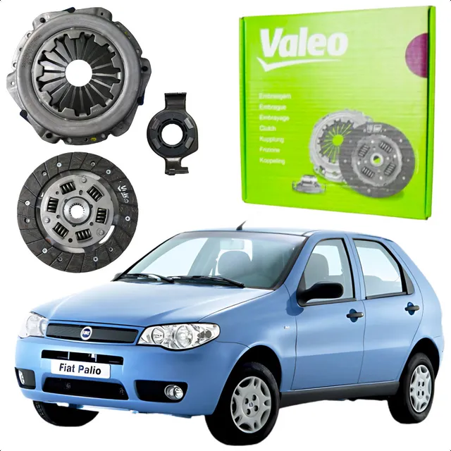 Kit Embreagem Fiat Palio 1.0 Fire 2001 2002 2003 2004 Valeo