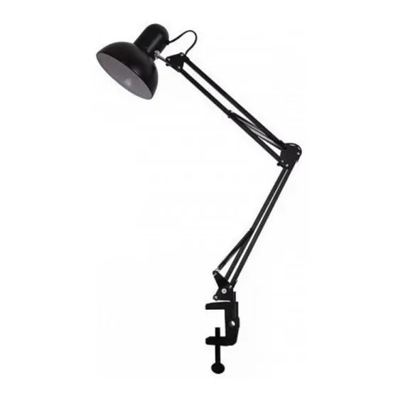 Lampara Mesa Flexible Profesional Lidan Escritorio Ajustable Estructura Negro