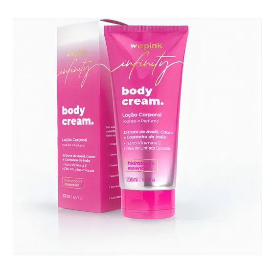 Loção Corporal Body Cream Infinity 200ml - We Pink