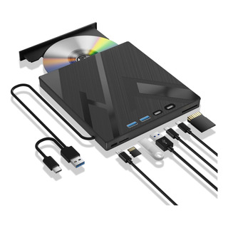 7 En 1 Unidad De Rayos Blu Externa, Unidad Externa Para Pc C 7 En 1 Unidad De Rayos Blu Externa, Unidad Externa Para Pc C