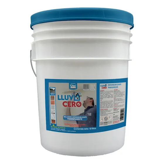 Lluvia Cero® Impermeabilizante invisible, Sellador de calidad comprobada. Presentación 19 litros