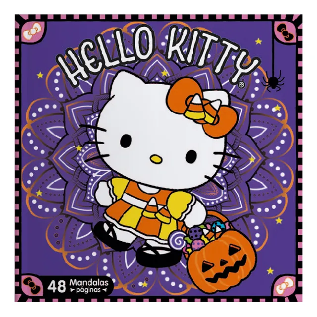Libro Para Colorear Hello Kitty Mandalas 48 Pgs  