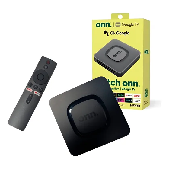 Android Tv Box Onn Chromecast Integrado - Carolinas Store.