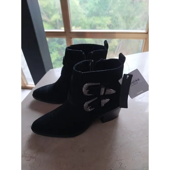 Botines Bershka Talla 36 Botas Negras