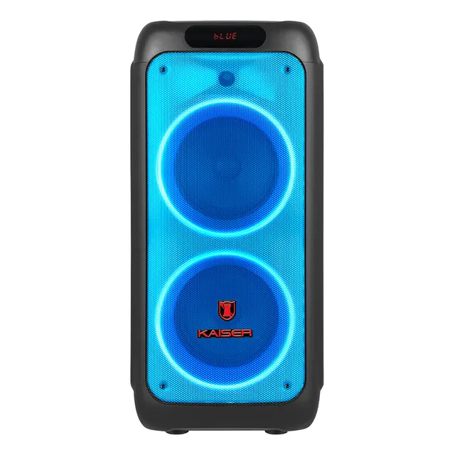 Bafle Kaiser 2x8 PuLG De 24,000 W Pmpo Con Ruedas Msa-2029