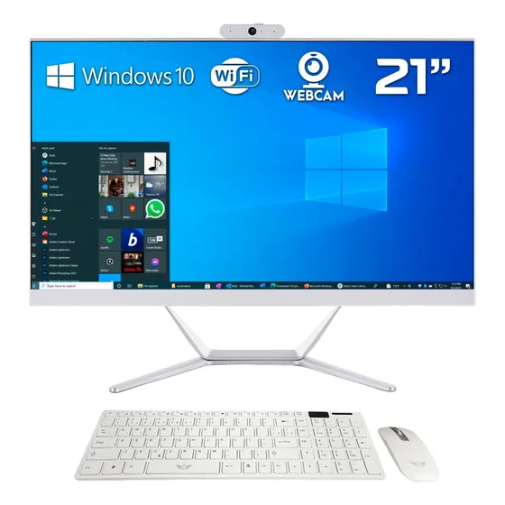 All In One Intel Core I7 16gb Ssd 512gb 21,5 Wifi