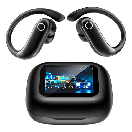 Fone Htc Ne61 Bluetooth Com Batimento Cardíaco, Esportivo Preto