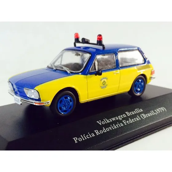 Miniatura Volkswagen Brasília Prf 1979 1:43 Ixo Cor Amarelo