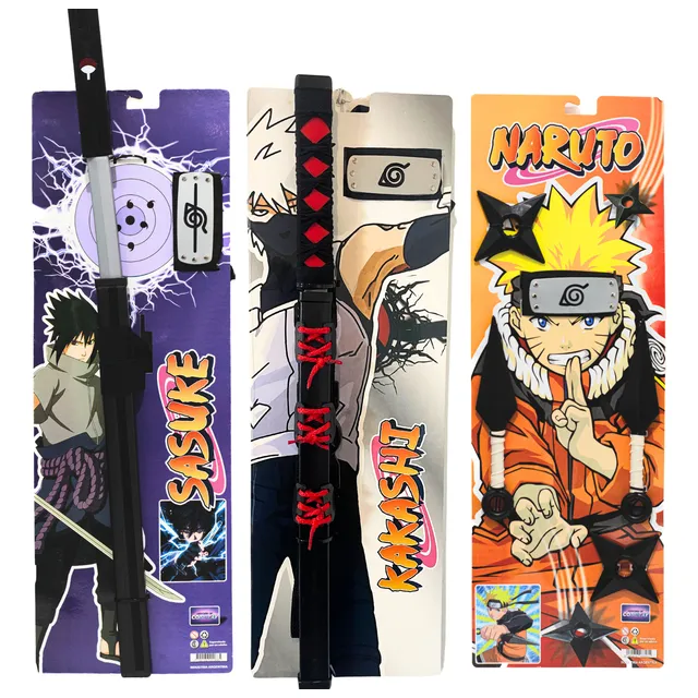 Combo Naruto - Kakashi - Naruto - Sasuke - Aldea De La Hoja