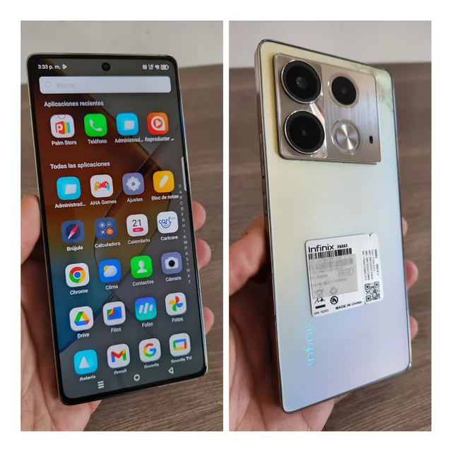 Smartphone Gamer Infinix Note 40 Gold(tapita Fisu)256gb Nfc
