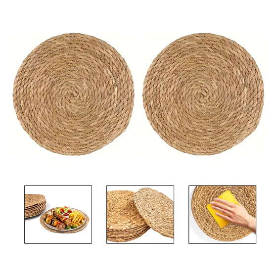 Tapetes De Mesa De Jantar Feitos À Mão, Jogos Americanos De 