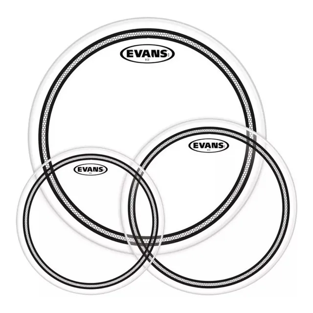 Set Parches Evans Etpec2clrr Tom 10 12 16 Evans Ec2 Clear Level 360