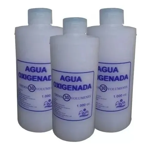  Agua Oxig En Crema Flora 1000ml / Vol 10,20,30,40 / Cabello