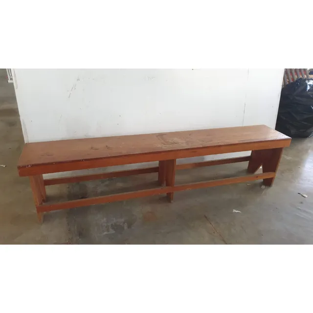 Banco Largo Multi Uso Madera Iglesias Areas Descanso Hogar