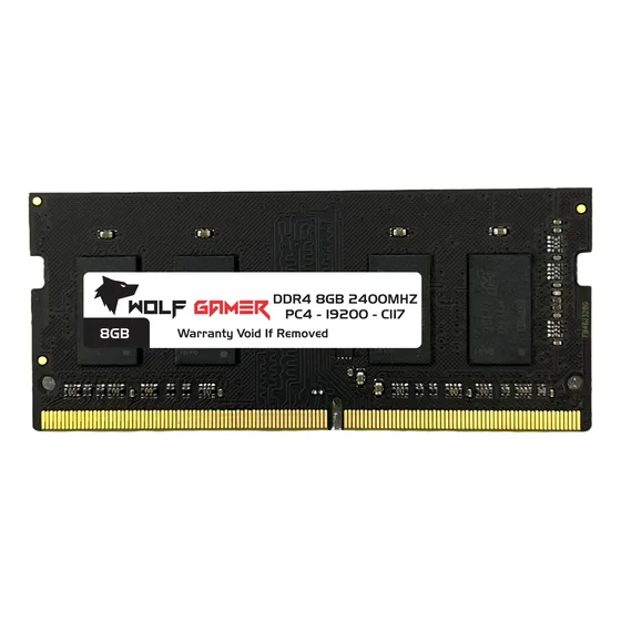 Memória Ram Wolf Gamer 8gb Ddr4 2400mhz Para Notebook