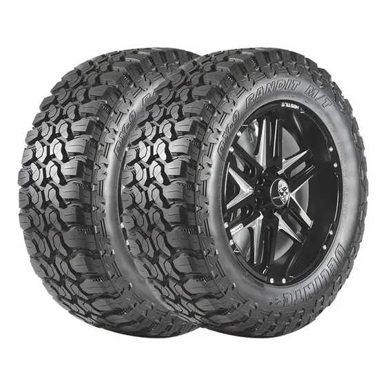 Kit 2 Pneus Delinte Aro 20 35x12.5r20 Dx-9 Bandit M/t 121q