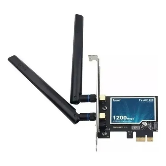 Placa Wi-fi Dual Band 2.4/5ghz Ac1200 /fenvi Axe3000 6eintel
