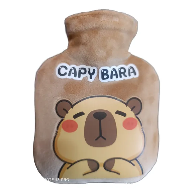 Capibara Bolsita Agua Caliente 400 Ml Color Marron Claro
