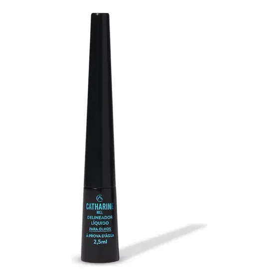 Delineador Líquido Preto Catharine Hill 2,5ml À Prova D'Água