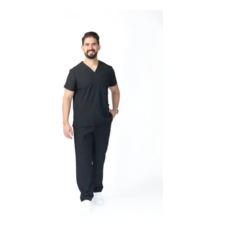 U Bárbara Pijama Quirúrgica Corte Recto Uniforme Con Bolsas