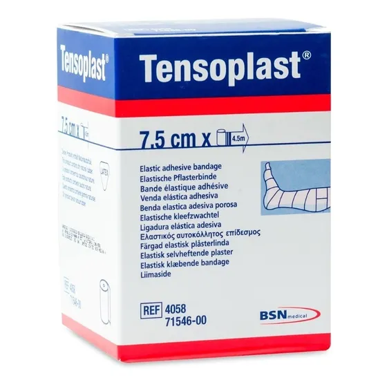 Tensoplast Venda Elastica Adhesiva 7.5cmx4.5m